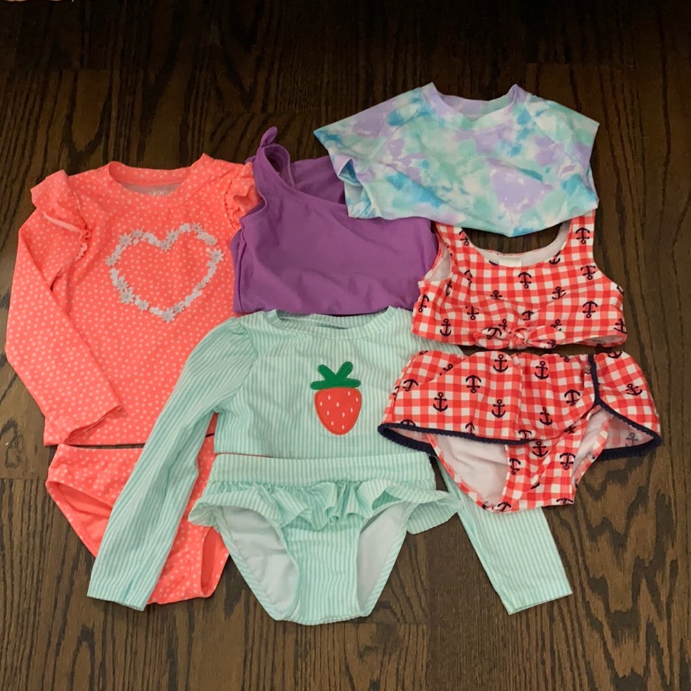 EUC bundle of 3T swimsuits